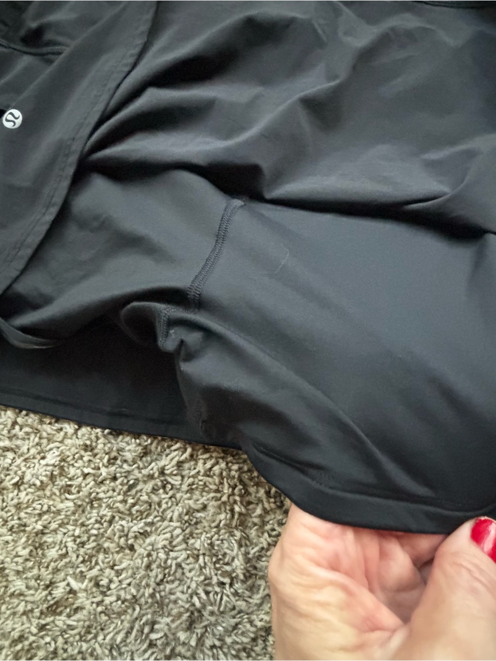 Skorts shorts sz 10 Lululemon athletics mint - Picture 5 of 9